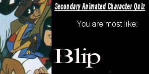 Which Secondary Animated Character are you?